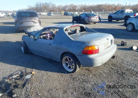 1997 Honda Del Sol S z USA, uszkodzony, nr VIN JHMEH6241VS000407